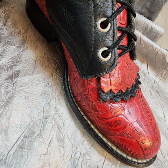 LAREDO ROPER BOOTS SZ 7 - Picture 8 of 16
